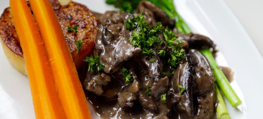 Satisfying, plant-based food.