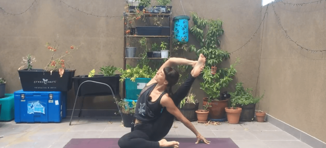 The Mat Movement luxury yoga retreats, online yoga classes and inspiring plant-based recipes. Asana practice on the roof.